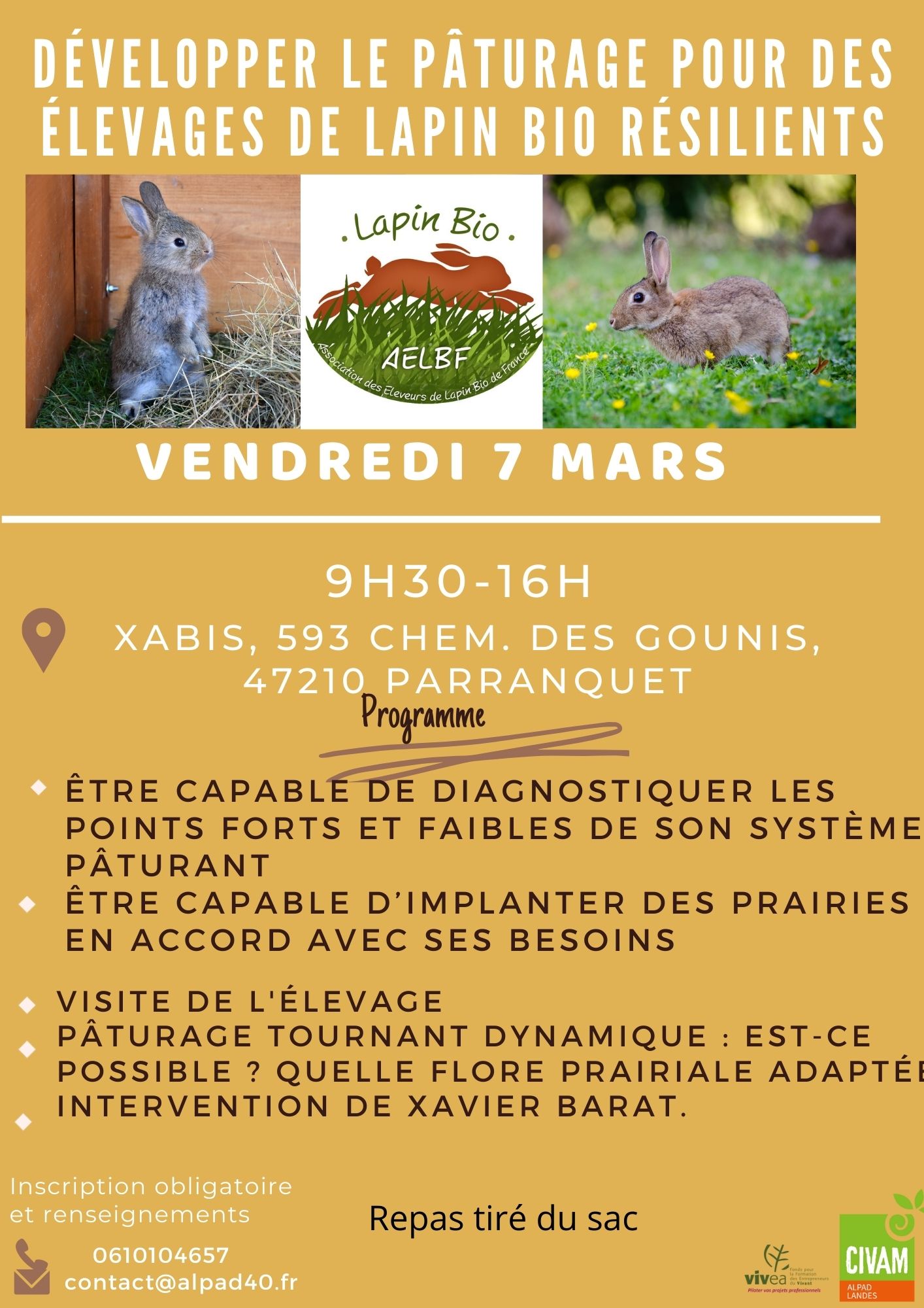 Elever des lapins bio